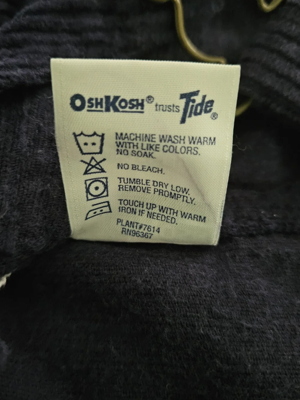 OshKosh B'gosh Navy Corduroy Overalls for Kids